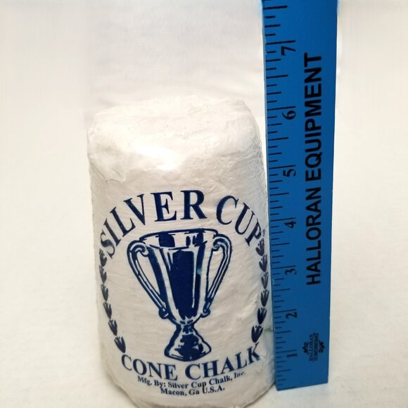 Silver Cup Cone Chalk White Billiards Pool Hand Talc Moisture Absorbing Snooker - Picture 5 of 6